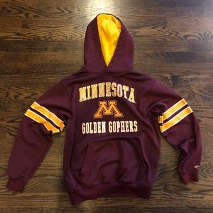 University of Minnesota sweatshirt (size: youth M)